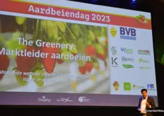 Steven Martina (The Greenery) discussed maximum value creation to keep strawberry cultivation flourishing in the Netherlands.